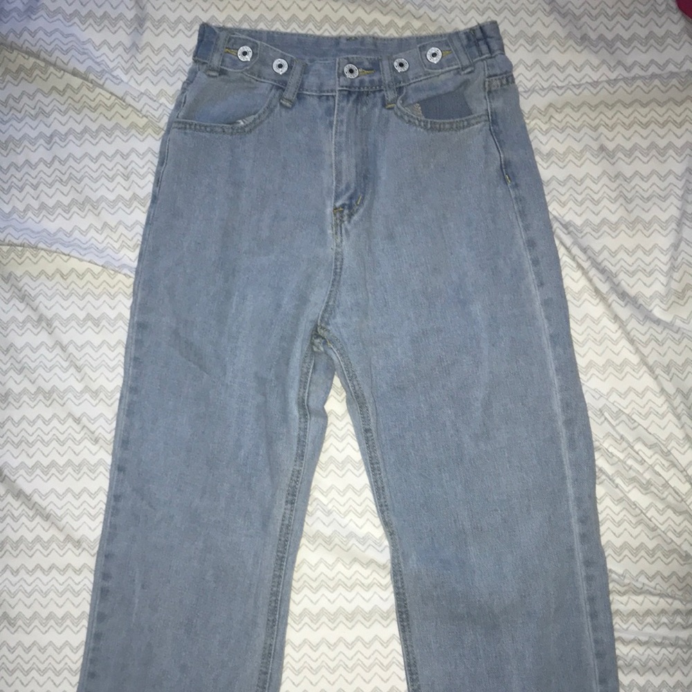 Light Blue Baggy Jeans